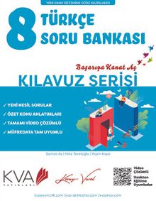 8. Sınıf Kılavuz Serisi Türkçe Soru Bankası