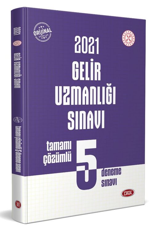 2021 Gelir Uzmanlığı Sınavı Tamamı Çözümlü 5 Deneme Sınavı