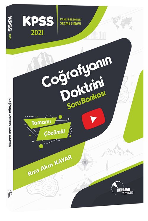 2021 KPSS Coğrafyanın Doktrini Soru Bankası (Tamamı Çözümlü)