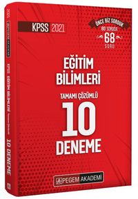 2021 KPSS Eğitim Bilimleri Tamamı Çözümlü 10 Deneme