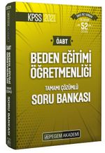 2021 ÖABT Beden Eğitimi Tamamı Çözümlü Soru Bankası