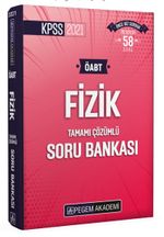 2021 KPSS ÖABT Fizik Tamamı Çözümlü Soru Bankası