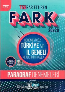 TYT Paragraf Fark 20x20 Tekrar Ettiren Denemeleri - Kolektif
