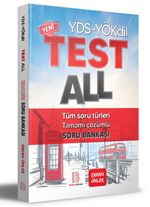 YÖKDİL - YDS Test All Tüm Soru Türleri Özgün Soru Bankası