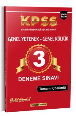 2021 KPSS Genel Yetenek Genel Kültür Tamamı Çözümlü 3 Deneme Sınavı