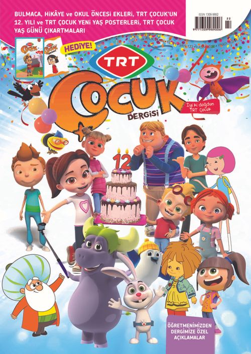 TRT Çocuk Dergisi Sayı: 122 Kasım 2020