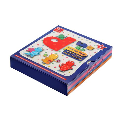 Q Bebek Dino Karton Kitap Set