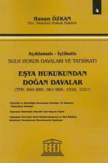 Eşya Hukukundan Doğan Davalar Seri 4