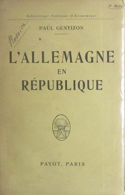 L'allemagne en Republique (4-D-22)