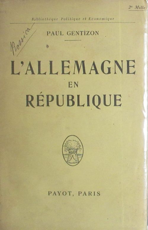 L'allemagne en Republique (4-D-22)