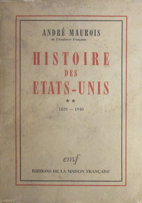 Historie des Etats-Unis 1829-1940 (4-D-1)