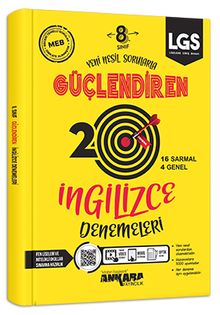 8. Sınıf Güçlendiren İngilizce 20 Deneme