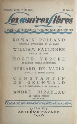 Les Euvres Libres (4-D-36)