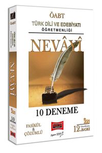 2021 ÖABT NEVAYİ Türk Dili ve Edebiyatı Öğretmenliği Çözümlü 10 Fasikül Deneme 