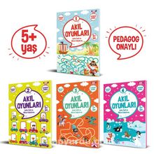 Akıl Oyunları Serisi (5+ Yaş) (4 Kitap Takım) - Kolektif