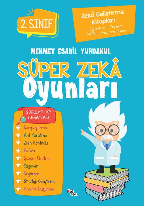 Süper Zeka Oyunları 2. Sınıf (Mehmet Esabil Yurdakul) Fiyatı