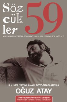 Sözcükler İki Aylık Edebiyat Dergisi Sayı:59 Ocak-Şubat 2016