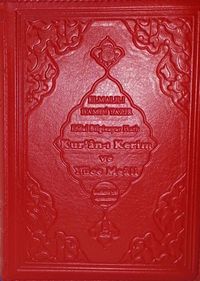 Efdal Bilgisayar Hatlı Kur'an-ı Kerim ve Yüce Meali (Cep Boy-Fermuarlı) (mus021)