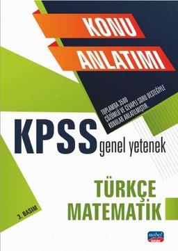 KPSS Genel Yetenek - Türkçe - Matematik Konu Anlatımı