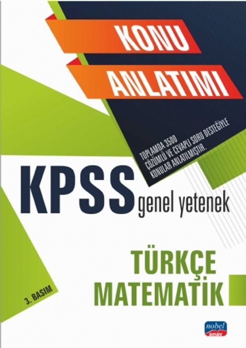 KPSS Genel Yetenek - Türkçe - Matematik Konu Anlatımı