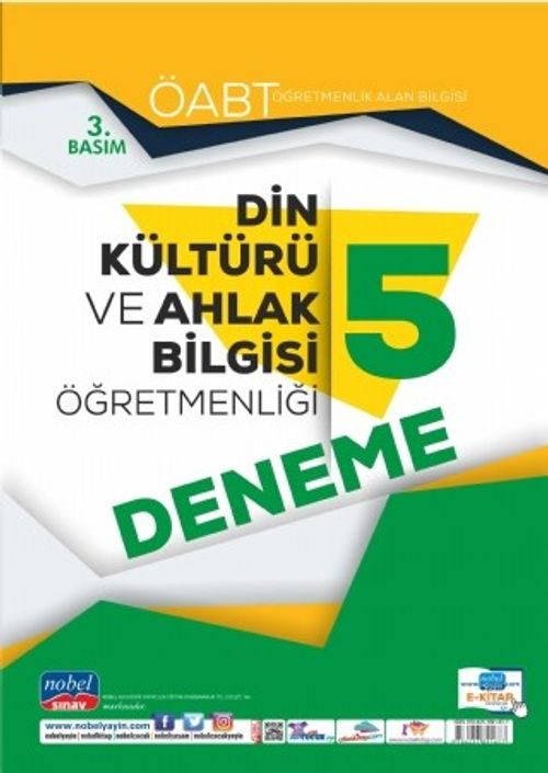 ÖABT Din Kültürü ve Ahlak Bilgisi Öğretmenliği - Öğretmenlik Alan Bilgisi - 5 Deneme