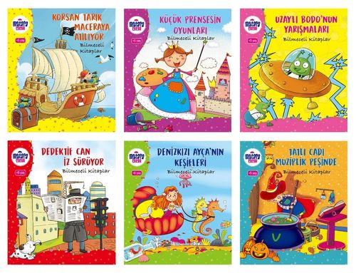 Bilmeceli Kitaplar Seti (6 kitap)