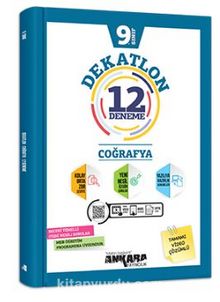 9.Sınıf Dekatlon Coğrafya 12 Deneme - Mustafa Köstem