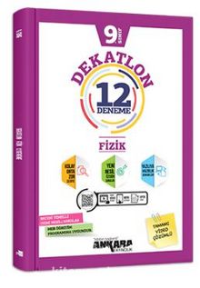 9.Sınıf Dekatlon Fizik 12 Deneme - Yakup Öztürk