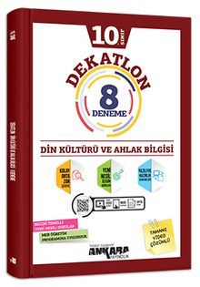 10. Sınıf Dekatlon Din Kültürü ve Ahlak Bilgisi 8 Deneme