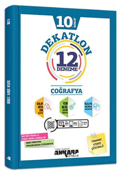 10. Sınıf Coğrafya 12 Deneme