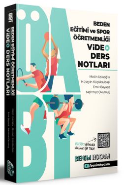 2021 ÖABT Beden Eğitimi ve Spor Öğretmenliği Video Ders Notları 