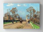 Full Frame Rulo Kanvas - Camille Pissarro - The Avenue, Sydenham (FF-KT021)