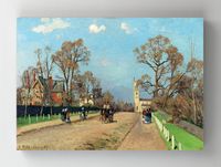 Full Frame Rulo Kanvas - Camille Pissarro - The Avenue, Sydenham (FF-KT021)