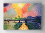 Full Frame Rulo Kanvas - André Derain - Charing Cross Bridge (FF-KT014)