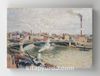 Full Frame Rulo Kanvas - Camille Pissarro - Morning, An Overcast Day, Rouen (FF-KT012)