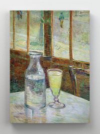 Full Frame Rulo Kanvas - Vincent Van Gogh - Wine And Absinthe (FF-KT011)