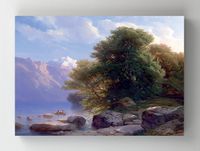 Full Frame Rulo Kanvas - Alexandre Calame - The Lake of Thun	(FF-KT009)