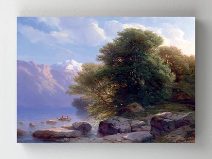 Full Frame Rulo Kanvas - Alexandre Calame - The Lake of Thun	(FF-KT009)