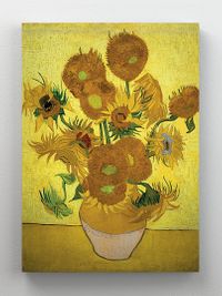Full Frame Rulo Kanvas - Vincent Van Gogh - Sunflowers (FF-KT007)