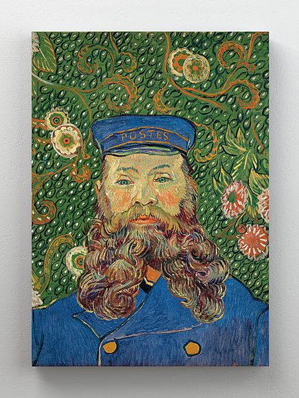 Full Frame Rulo Kanvas - Vincent Van Gogh - Portrait of the Postman Joseph Roulin (FF-KT006)