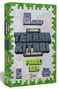 2021 8. Sınıf Tüm Dersler 1. Dönem Tekrar Kitabı 