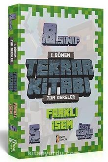 2021 8. Sınıf Tüm Dersler 1. Dönem Tekrar Kitabı - Kolektif