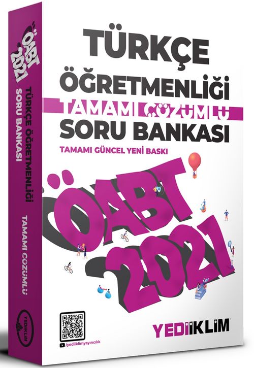 2021 ÖABT Türkçe Öğretmenliği Tamamı Çözümlü Soru Bankası 