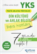 YKS (TYT-AYT) Din Kültürü Ve Ahlak Bilgisi Ders Notları 