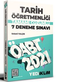 2021 ÖABT Tarih Öğretmenliği Tamamı Çözümlü 7 Deneme Sınavı 