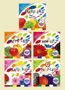Renklerle Öğreniyorum Seti (5 kitap)