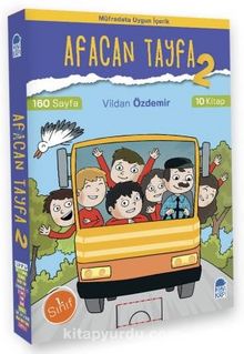 Afacan Tayfa 2  1. Sınıf Okuma Seti (10 Kitap) - Vildan Özdemir