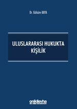 Uluslararası Hukukta Kişilik