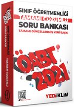 2021 ÖABT Sınıf Öğretmenliği Tamamı Çözümlü Soru Bankası 