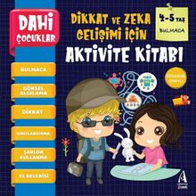 Dahi Çocuklar Aktivite Kitabı 4-5 Yaş / Bulmaca
